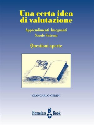 cover image of Una certa idea di valutazione